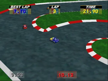 Tamiya Racing 64 (USA) (Proto) screen shot game playing